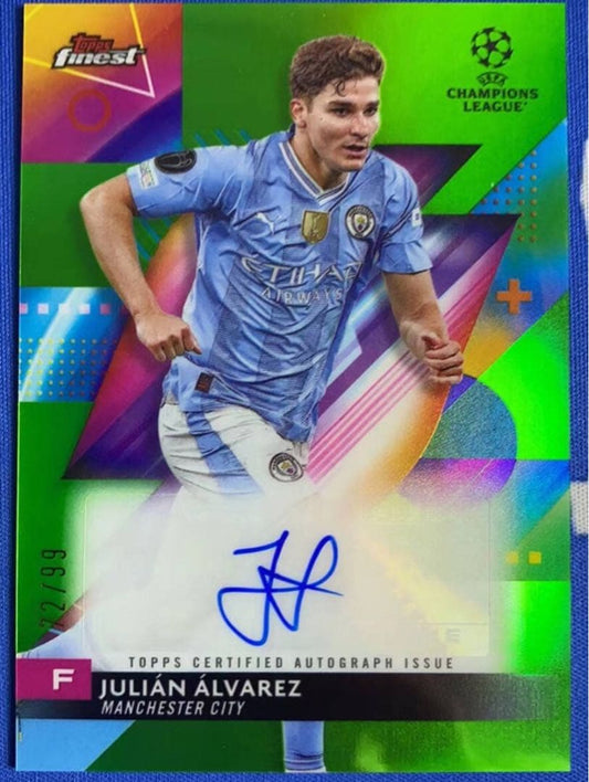 Julian Alvarez Sign Card — Japanese