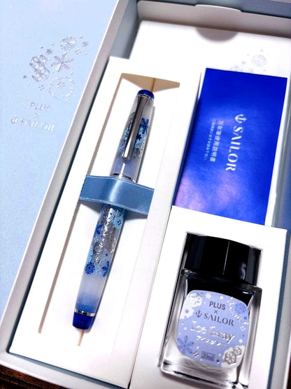 K.Creation Premium Cross Slim Professional Gear slim pen with built-in converter and light cream high-quality paper
