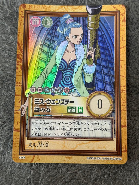 One Piece Unused Initial Miss Wednesday Mysterious Woman — Japanese