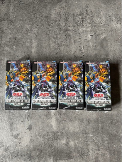 Yu-Gi-Oh Yu-Gi-Oh! WORLD PREMIERE PACK 2024 4BOX Box — Japanese