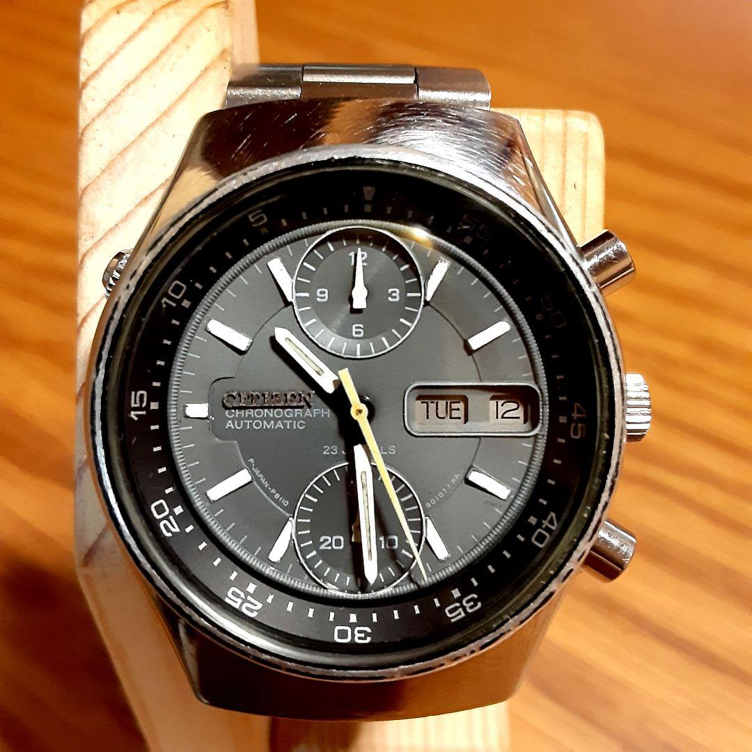 Citizen Challenge Timer SBTR009 Automatic Men's Watch — Japanese