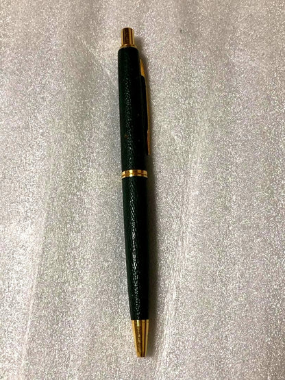 Pilot Ballpoint Pen with blue ink and comfortable grip on white background