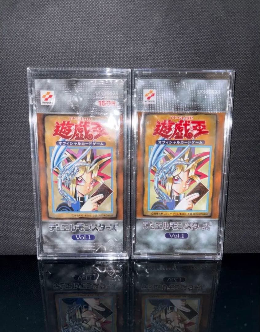 Yu-Gi-Oh History of the Duel King Vol.1 Unopened Pack 2nd Edition (Extremely Rare) & Repr Pack — Japanese