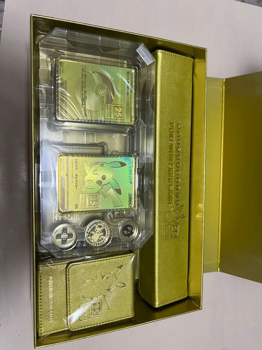 Pokemon 25th Anniversary Golden Box Pokémon Card Box — Japanese