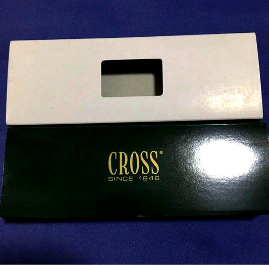 Unused Ballpoint Pen CROSS Kuro Toyota Aristo promotional item with black ink and silver accents