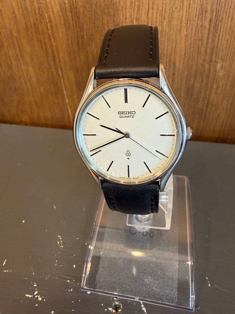 SEIKO 7830-8030 Quartz Men's Watch — Japanese