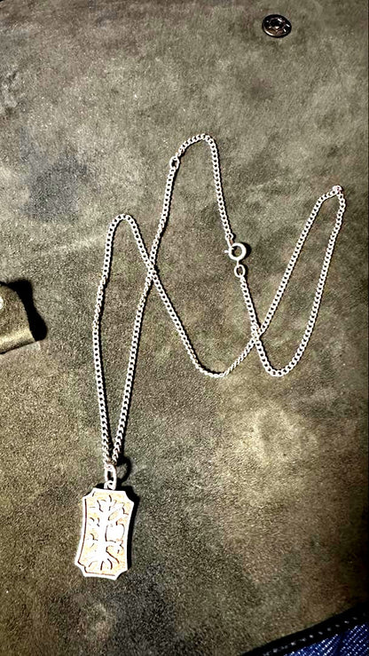 agete Apple Tree silver necklace made of sv925 with 450mm length chain featuring apple tree design