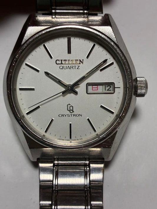 Citizen Chronotron V157-0BX0 Quartz Men's Watch — Japanese