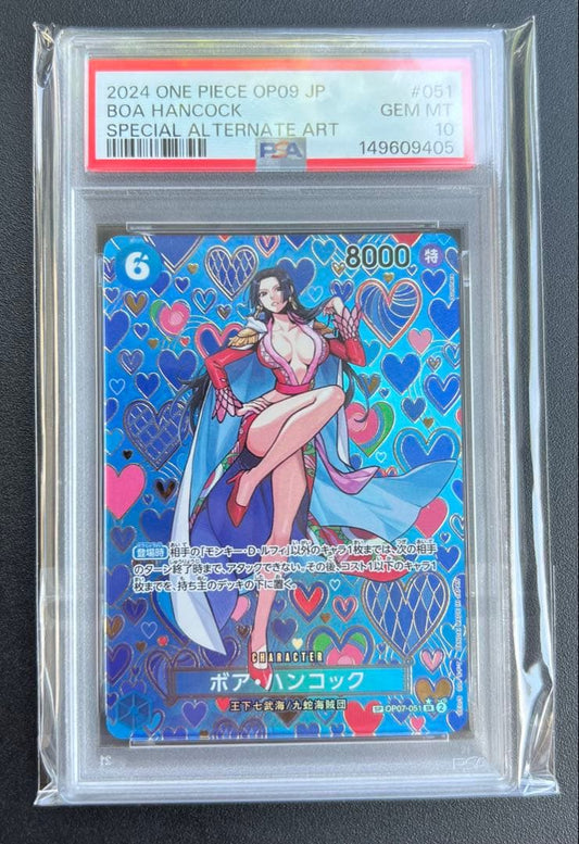 PSA 10 One Piece Hancock スペシャルカード — New Emperor — Japanese