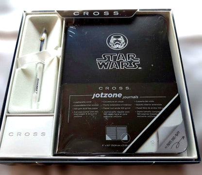 CROSS STAR WARS ballpoint pen and Jotzone journal set featuring themed designs