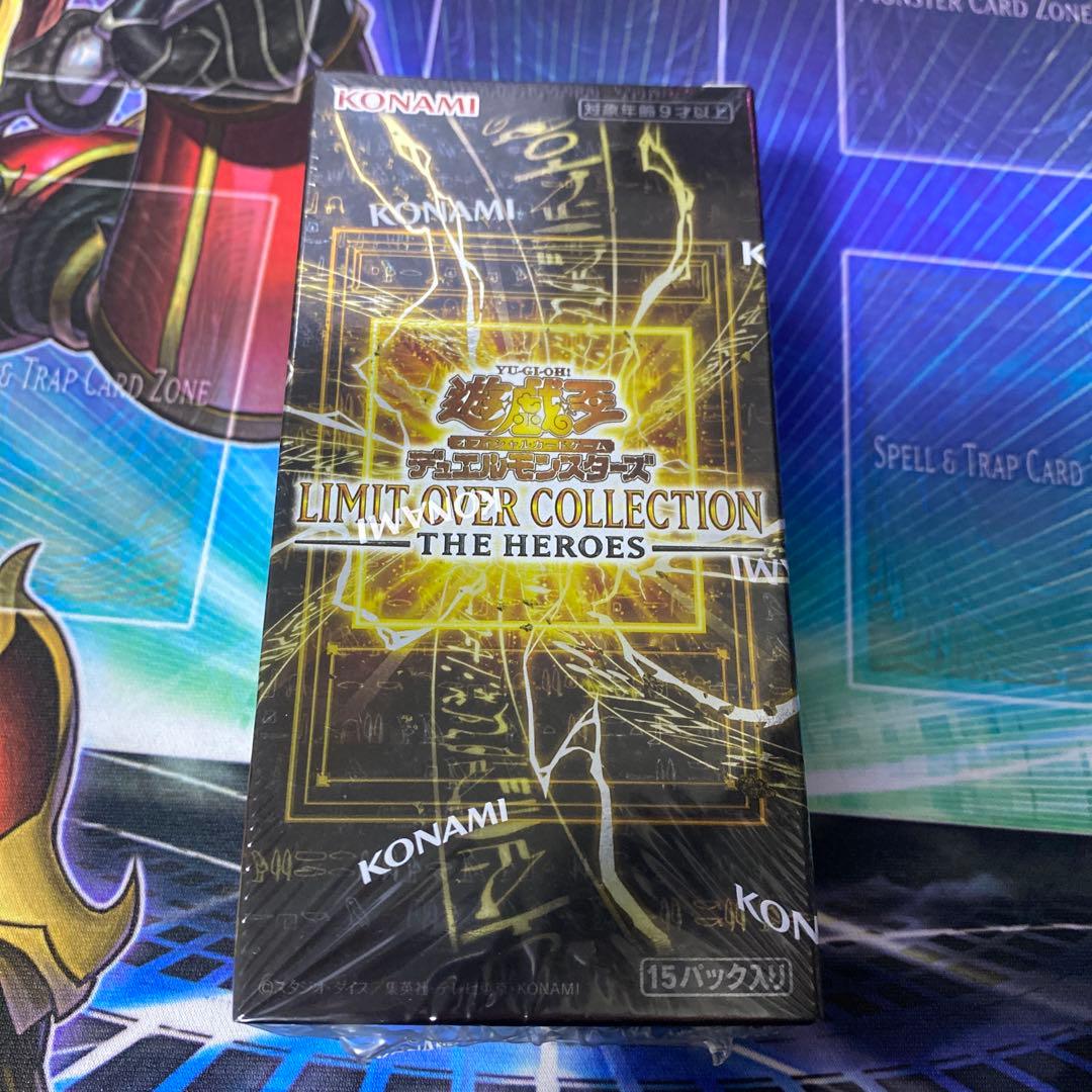 Yu-Gi-Oh Yu-Gi-Oh! Limit Over Collection Heroes Shield Box Box — Japanese