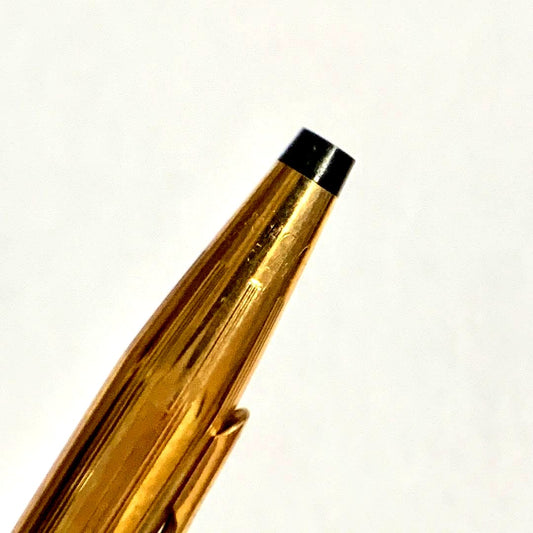 Vintage Cross Classic Century 14KT gold ballpoint pen with rotating push mechanism from Japan