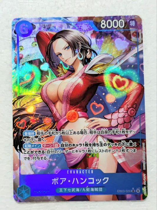 One Piece Boa Hancock SR — EB03-026 — Japanese