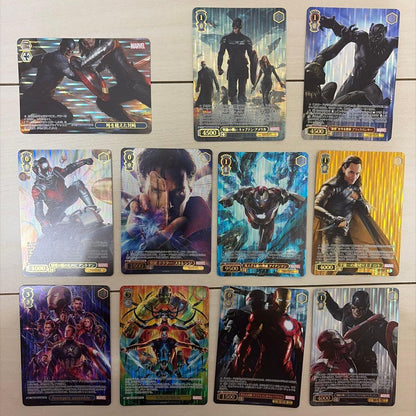 Weiss Schwarz Marvel Trading Card Set 11 Cards Pack — Japanese