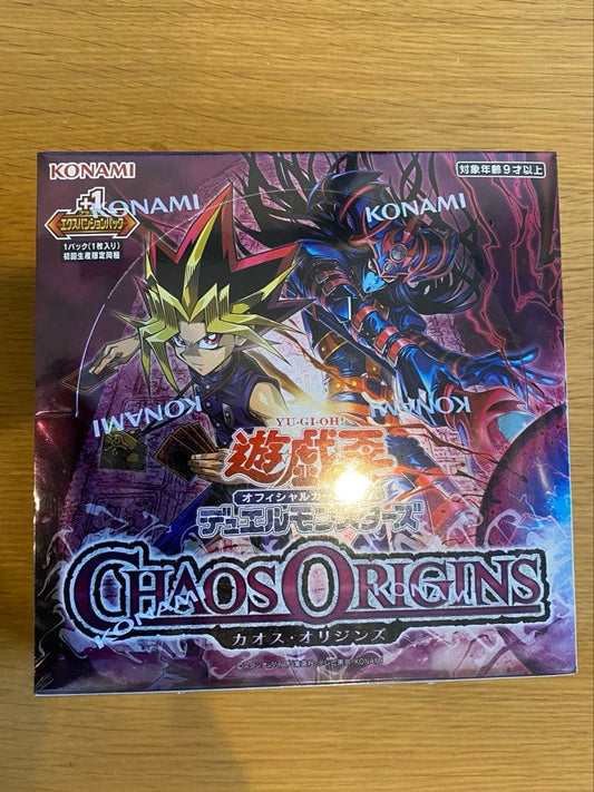 Yu-Gi-Oh Yu-Gi-Oh! Official Card Game Chaos Origins 1BOX Shrink Pack First Edition Includ Box — Japanese