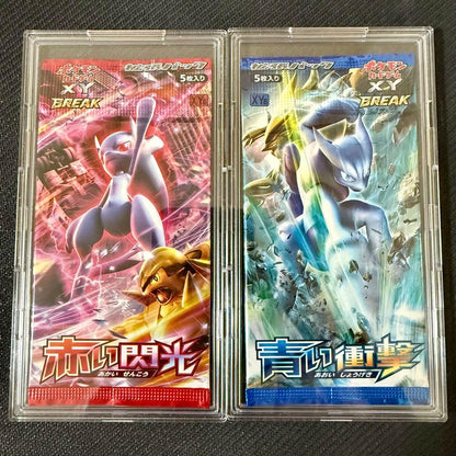 Pokemon Pokémon Card Blue Shock Red Flash Unopened Pack Discontinued Pack Pack — Japanese