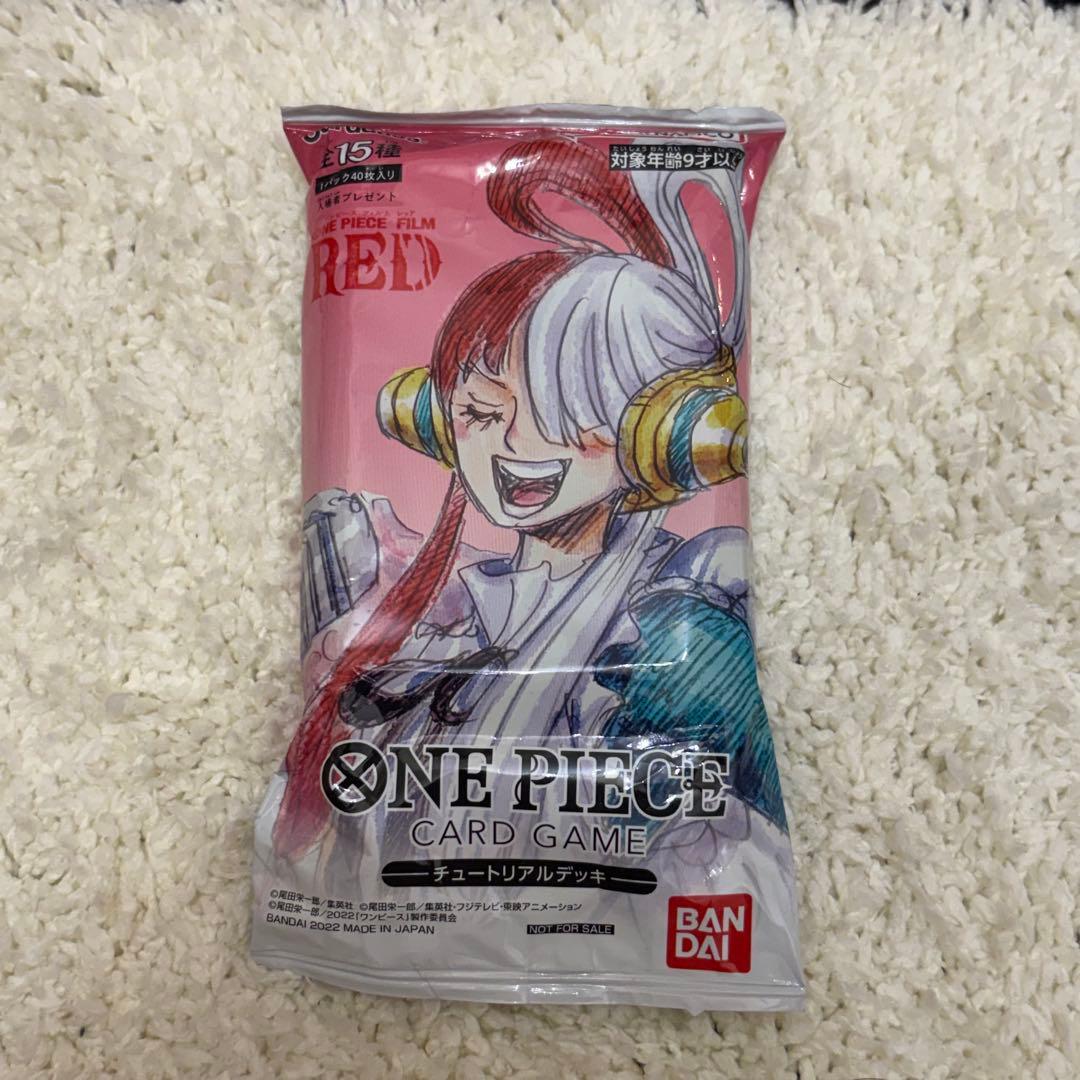 One Piece One Piece Film Red Entrance Bonus Tutorial Deck Pack — Japanese