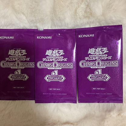 Yu-Gi-Oh Yu-Gi-Oh! OCG Chaos Origins Expansion Pack 3 Pack Pack — Japanese