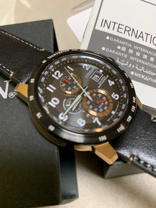 Citizen Eco-Drive E660 Series Solar Men's Watch — Japanese