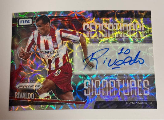 Rebaldo Brazil National Team Autograph Card — Japanese