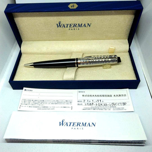 WATERMAN Expert DX pen in stone gray and silver with dedicated case