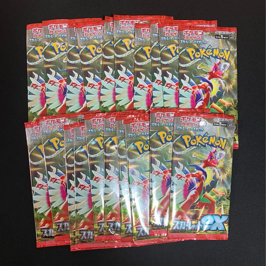 Pokemon Pokémon Card Scarlet ex 20 Pack Unopened Pack — Japanese