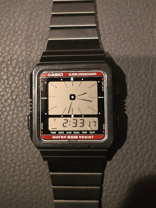 CASIO AE-6w Digital Men's Watch — Japanese