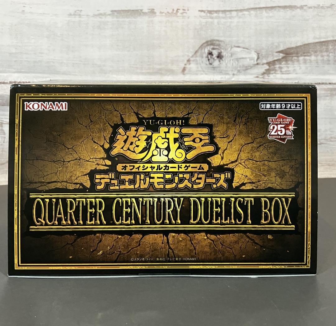 Yu-Gi-Oh Unopened Unused Konami Yu-Gi-Oh! Quarter Century Duelist Box Box — Japanese