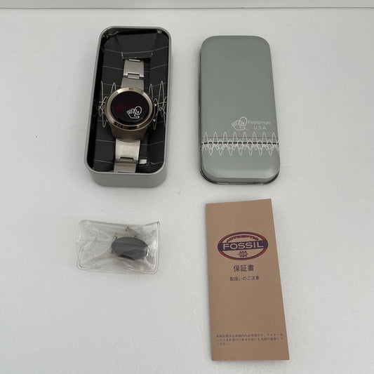 FOSSIL PEPSI MAN LED Digital Men's Watch — Japanese
