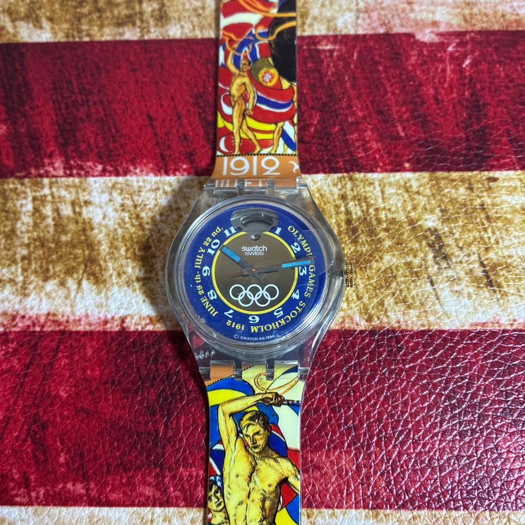 swatch ATLANTA OLYMPICS Automatic Men's — Japanese