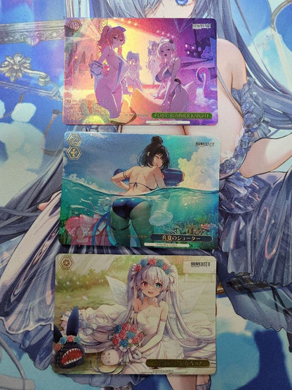 Weiss Schwarz Weiß Brown Dust 2 RRR POST: SUMMER KNIGHT — Japanese
