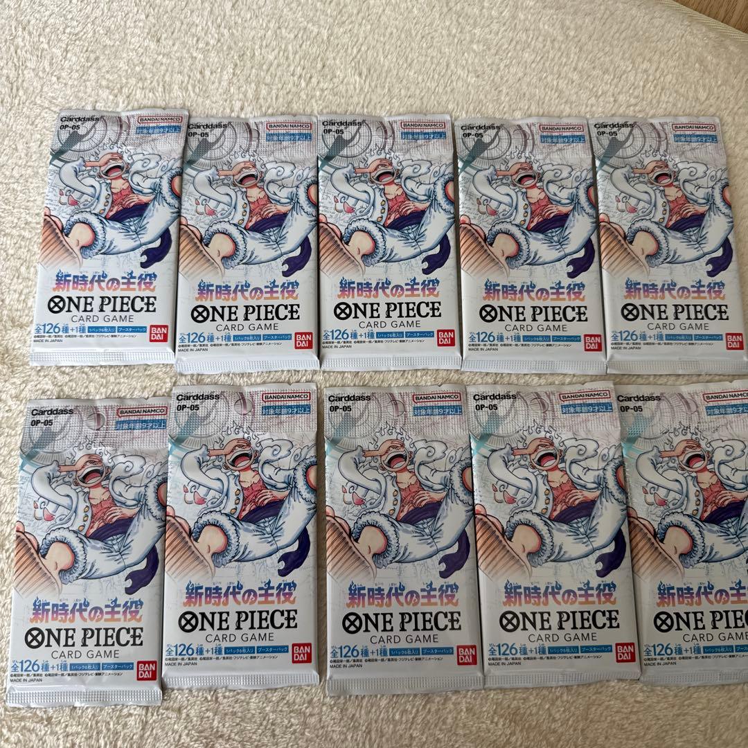 One Piece One Piece Card Game New Era Protagonist 10 Pack Pack — Japanese