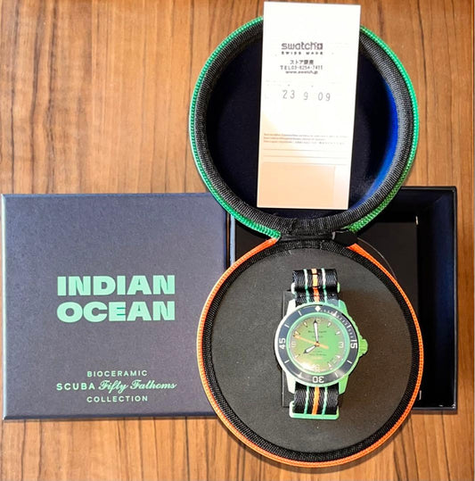 swatch Blancpain x Swatch Indian Ocean Analog Men's — Japanese