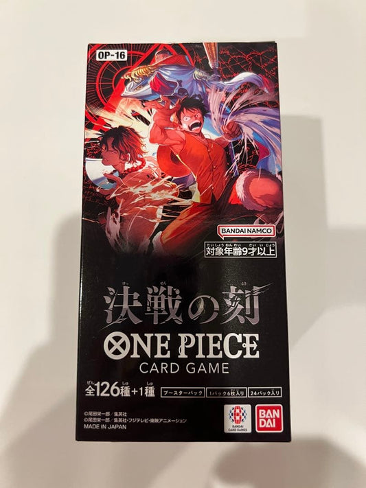 One Piece ONE PIECE Card Game: Decisive Battle Moment Tape Cut Box — Japanese