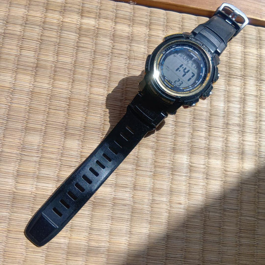 CASIO PRW-2000A Solar Men's Watch — Japanese