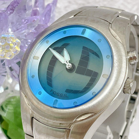 FOSSIL JR-8093 Digital Men's Watch — Japanese