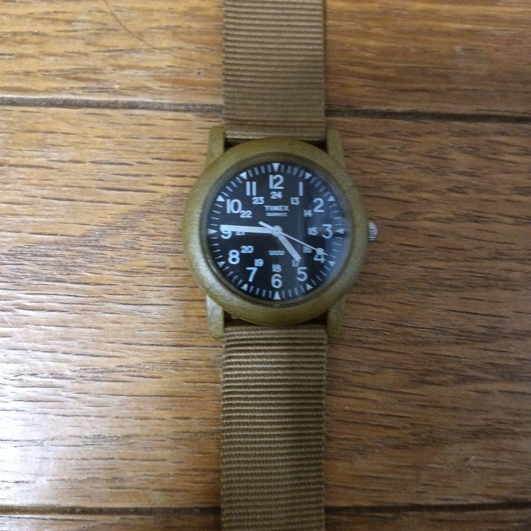 TIMEX Military Beige Quartz Men's Watch — Japanese