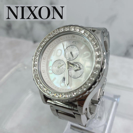 NIXON 42-20 Chronograph Shell Dial Quartz Men's Watch — Japanese