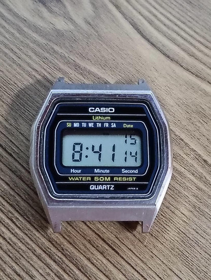 CASIO B818W 155 Digital Men's Watch — Japanese