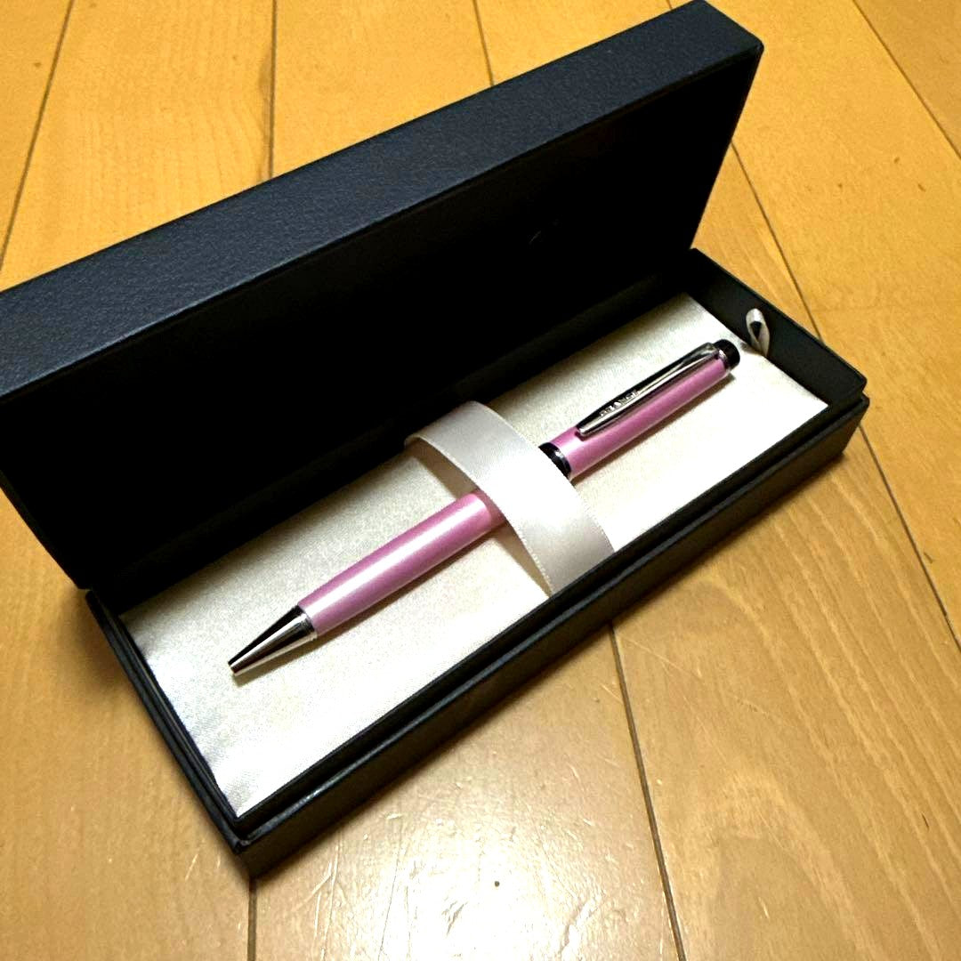 Pilot Grance oil-based ballpoint pen in Sakura color, new and unused with high-quality texture