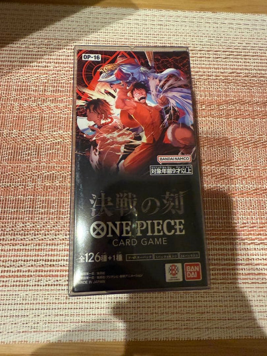 One Piece One Piece Card Game OP-16 Decisive Battle Moment Box — OP-16 — Japanese