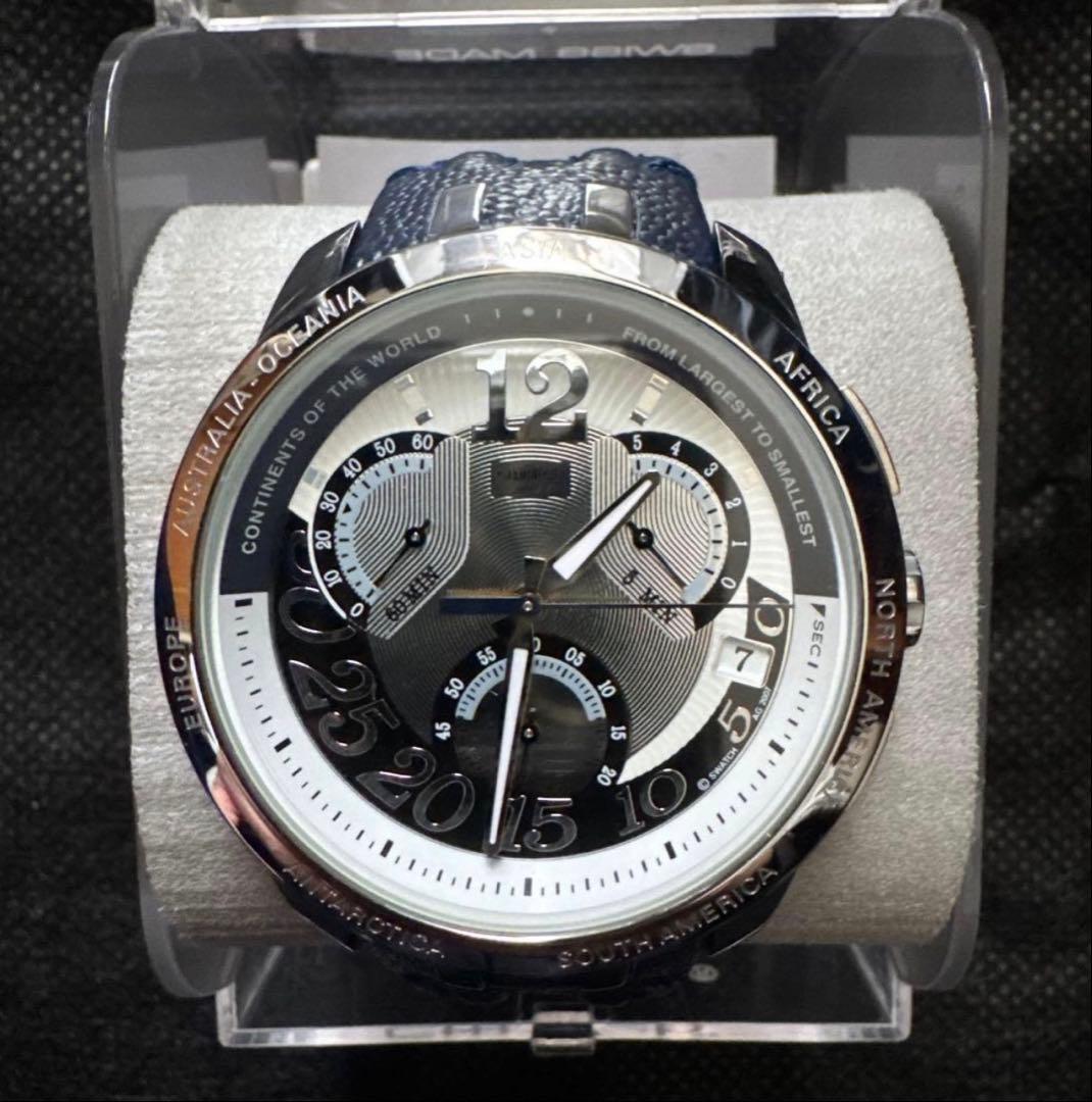 swatch Irony Retrograd Quartz Men's — Japanese