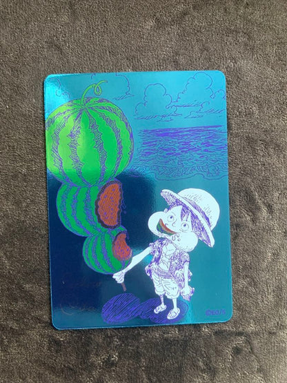 One Piece One Piece Natsu Comi 2026 Metallic Card Eiichiro Oda Signed — Japanese