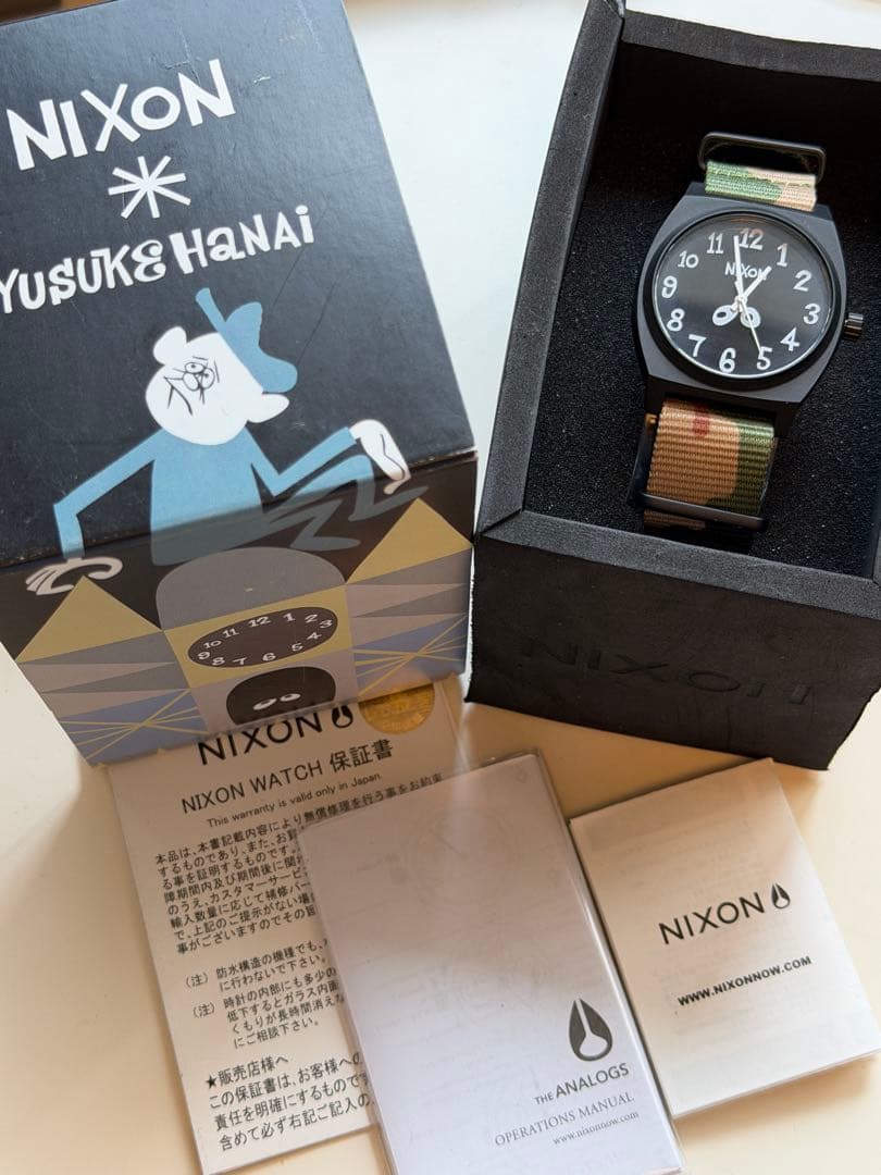NIXON 花井祐介 コラボ Analog Men's Watch — Japanese