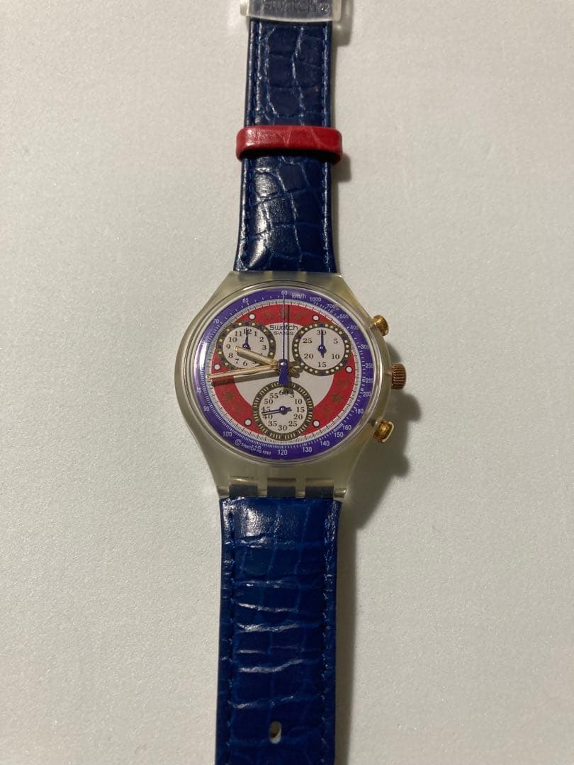 swatch Navy Chronograph Quartz Men's — Japanese