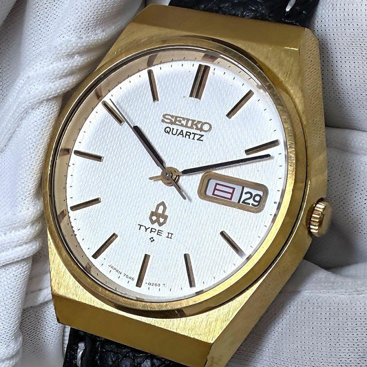 SEIKO TYPEⅡ SGP Quartz Men's Watch — Japanese