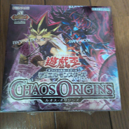 Yu-Gi-Oh Yu-Gi-Oh! Chaos Origins Unopened Box with Shrink Box — Japanese