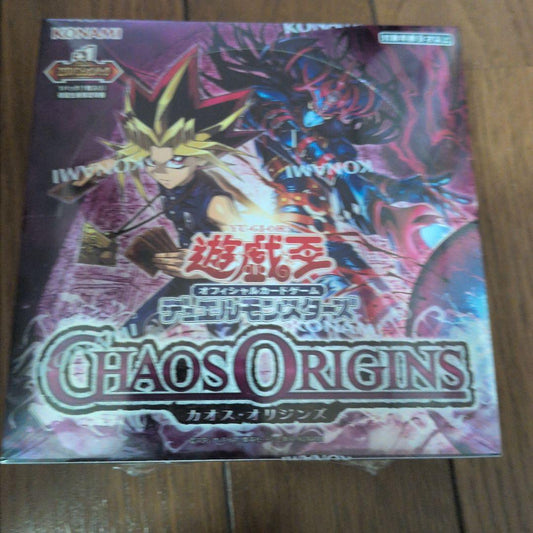 Yu-Gi-Oh Yu-Gi-Oh! Chaos Origins Unopened Box with Shrink Box — Japanese
