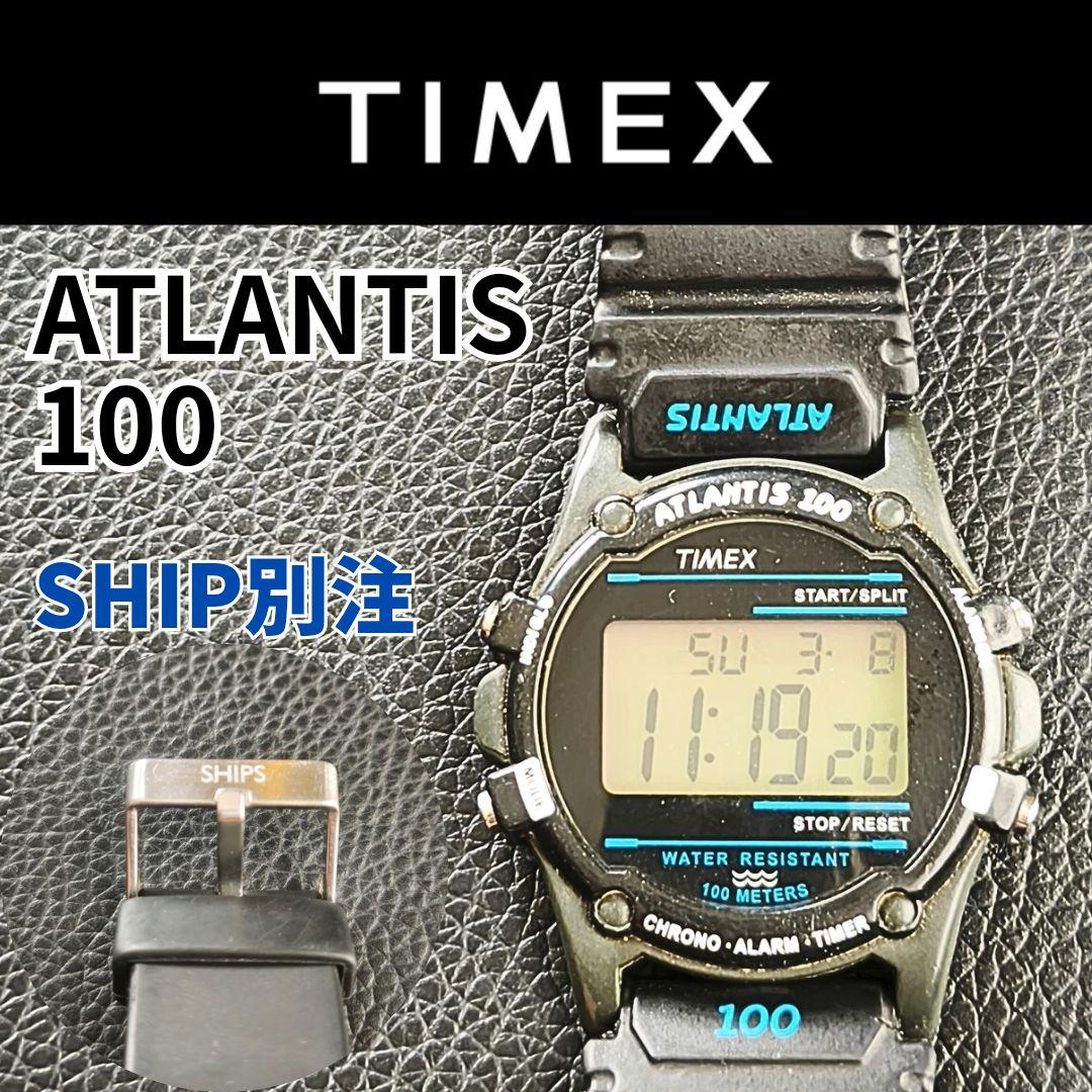 TIMEX ATLANTIS 100 Digital Men's Watch — Japanese