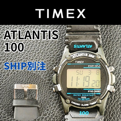 TIMEX ATLANTIS 100 Digital Men's Watch — Japanese